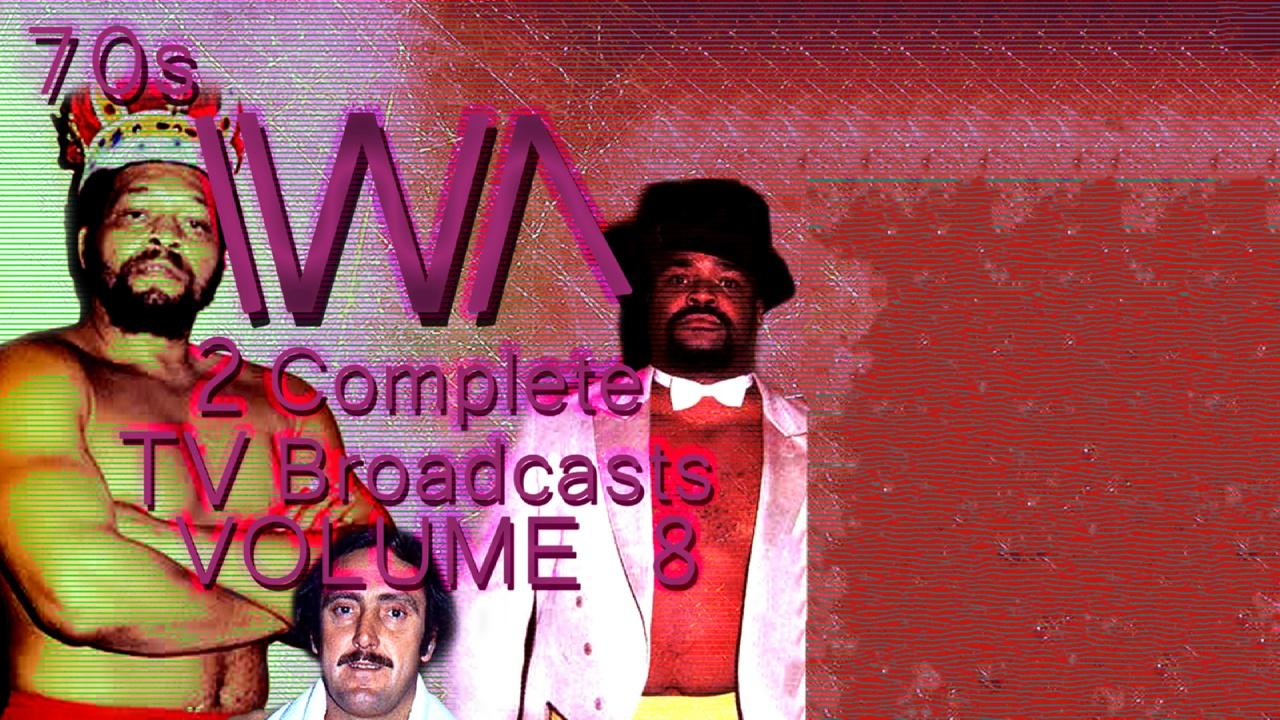 1970s IWA Wrestling 2 Complete TV Broadcasts Vol 8 (1975)