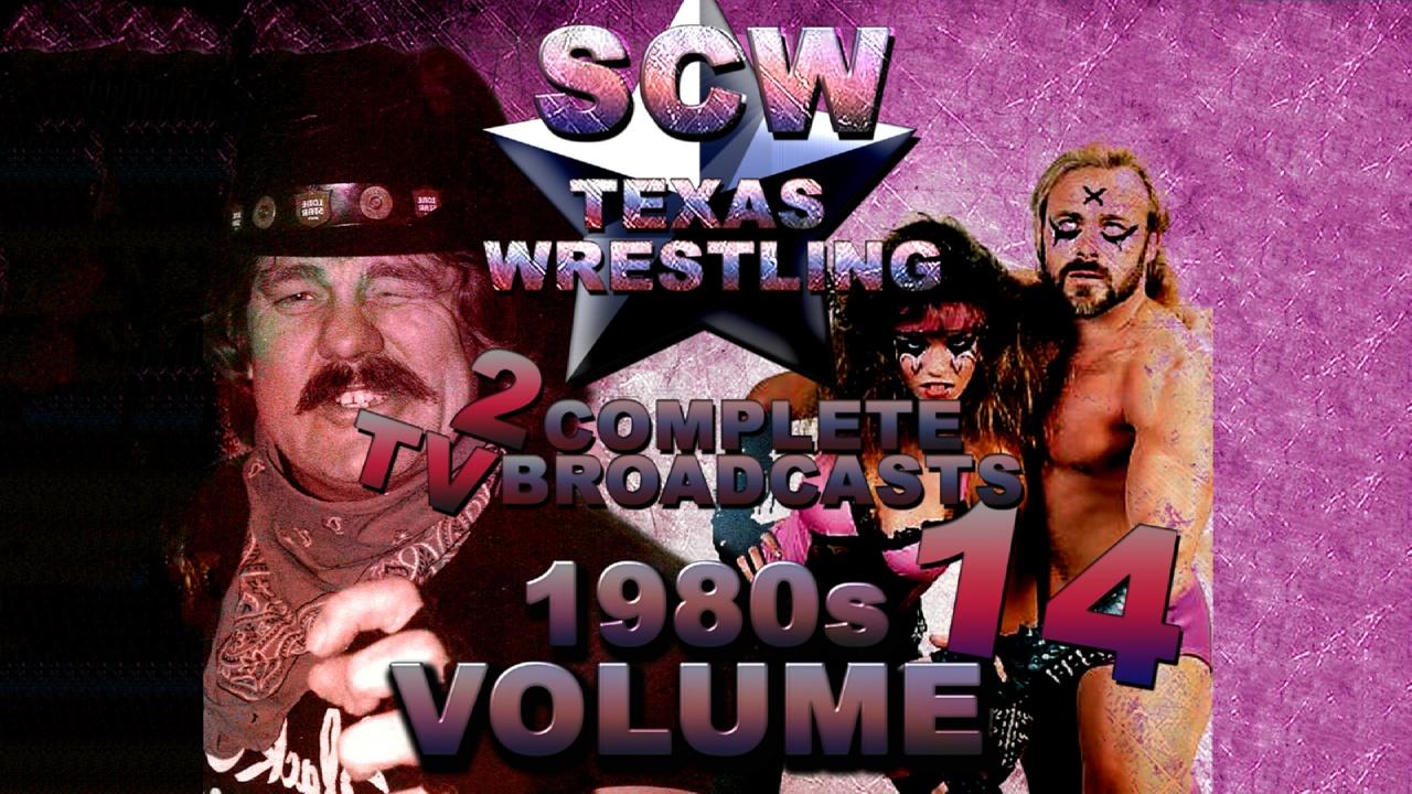 1980s SCW Texas Wrestling 2 Complete TV Broadcasts Vol 14 (1983)