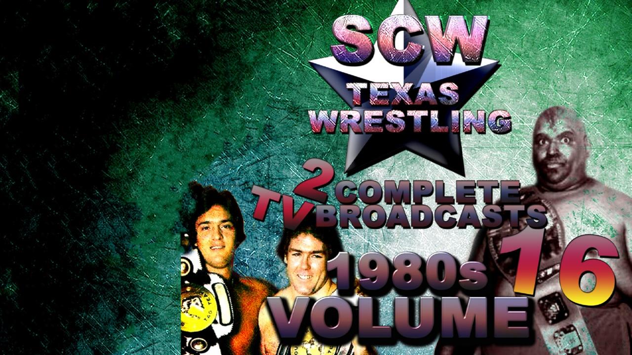 1980s SCW Texas Wrestling 2 Complete TV Broadcasts Vol 16 (1983)