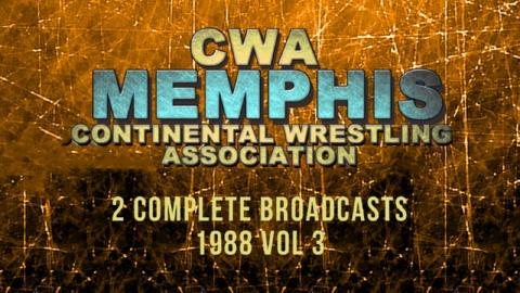 CWA Memphis Wrestling 2 Complete Broadcasts 1988 Vol 3 (1987)