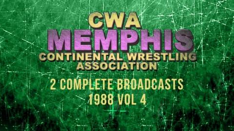 CWA Memphis Wrestling 2 Complete Broadcasts 1988 Vol 4 (1987)