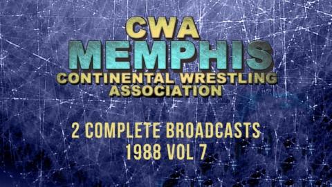 CWA Memphis Wrestling 2 Complete Broadcasts 1988 Vol 7 (1987)